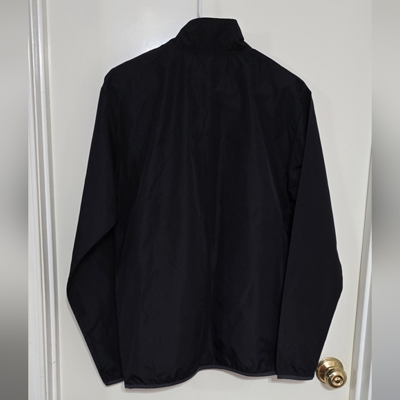 Rivalry Threads Men's Windbreaker Jacket - Black and Gray - Picture 3 of 8